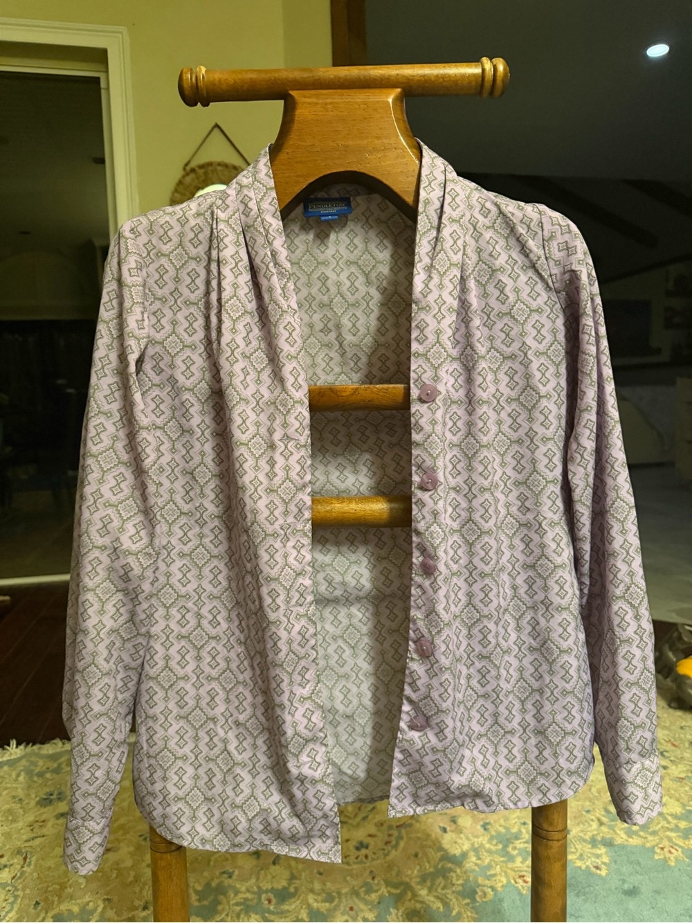 Pendleton Button Front Blouse – Size 4